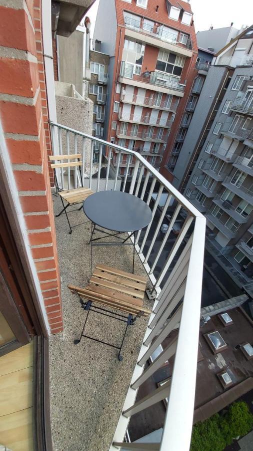 Appartement Met Zeezicht Op Het Van Bunnenplein Knokke-Heist Eksteriør billede