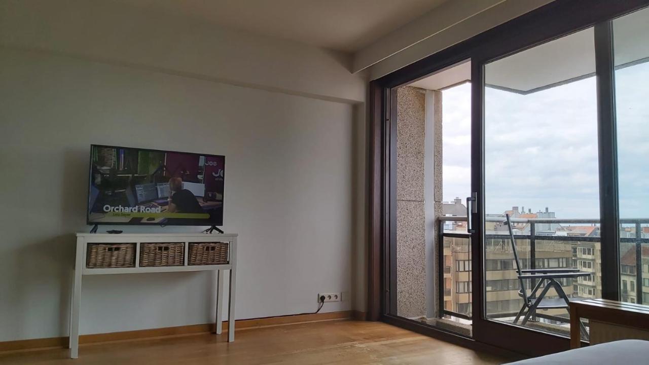 Appartement Met Zeezicht Op Het Van Bunnenplein Knokke-Heist Eksteriør billede
