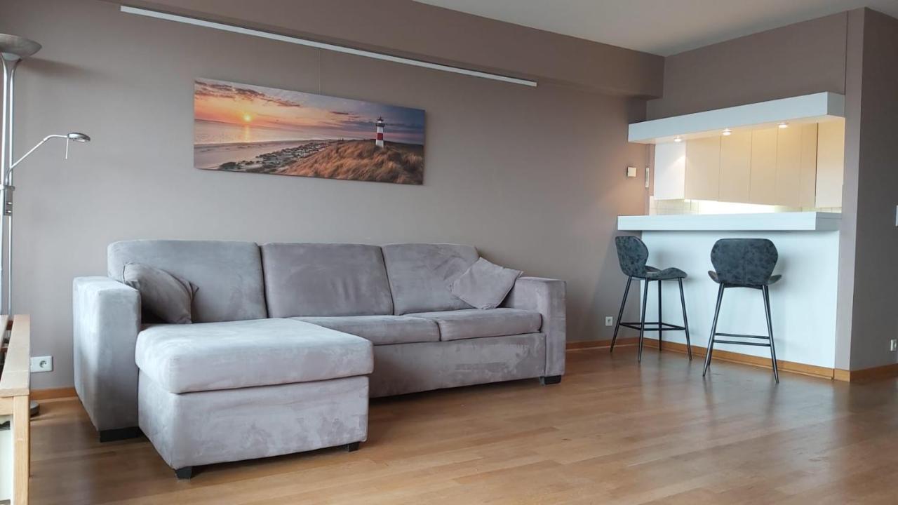 Appartement Met Zeezicht Op Het Van Bunnenplein Knokke-Heist Eksteriør billede